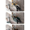 thumbnail image 2 of Hair Dryer Rack Bathroom Hair Dryer Organizer Shelf Holder With Hook Cosmetics Bathroom Storage Rack (white), 2 of 5