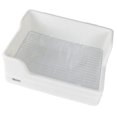 thumbnail image 3 of Pet Cage Toilet Bunny Litter Box Tray-shaped Bunny Toilet Rabbit Litter Box, 3 of 4