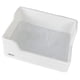 thumbnail image 3 of Pet Cage Toilet Bunny Litter Box Tray-shaped Bunny Toilet Rabbit Litter Box, 3 of 4