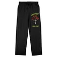 thumbnail image 4 of Looney Tunes Bugs Bunny Halloween Is Hare! Men's Black Sleep Pants-Small, 4 of 7