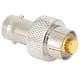 thumbnail image 1 of Conector de cable coaxial portátil para ICOM adaptador de cable coaxial Adaptador hembra BNC para escuela para fábrica para exteriores, 1 of 8