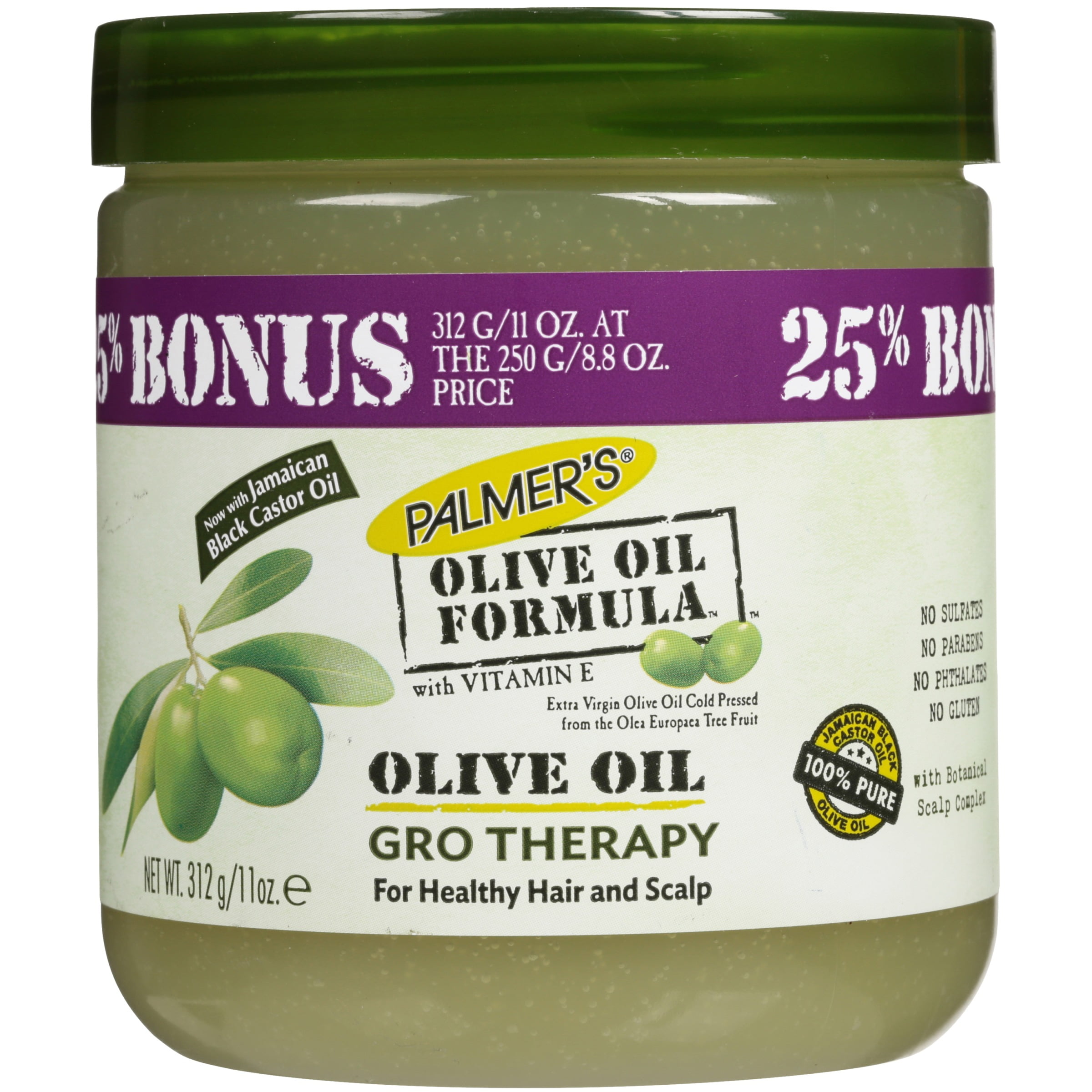 Palmer's Olive Oil Formula Olive Oil Gro Therapy Jar 11 oz. Walmart