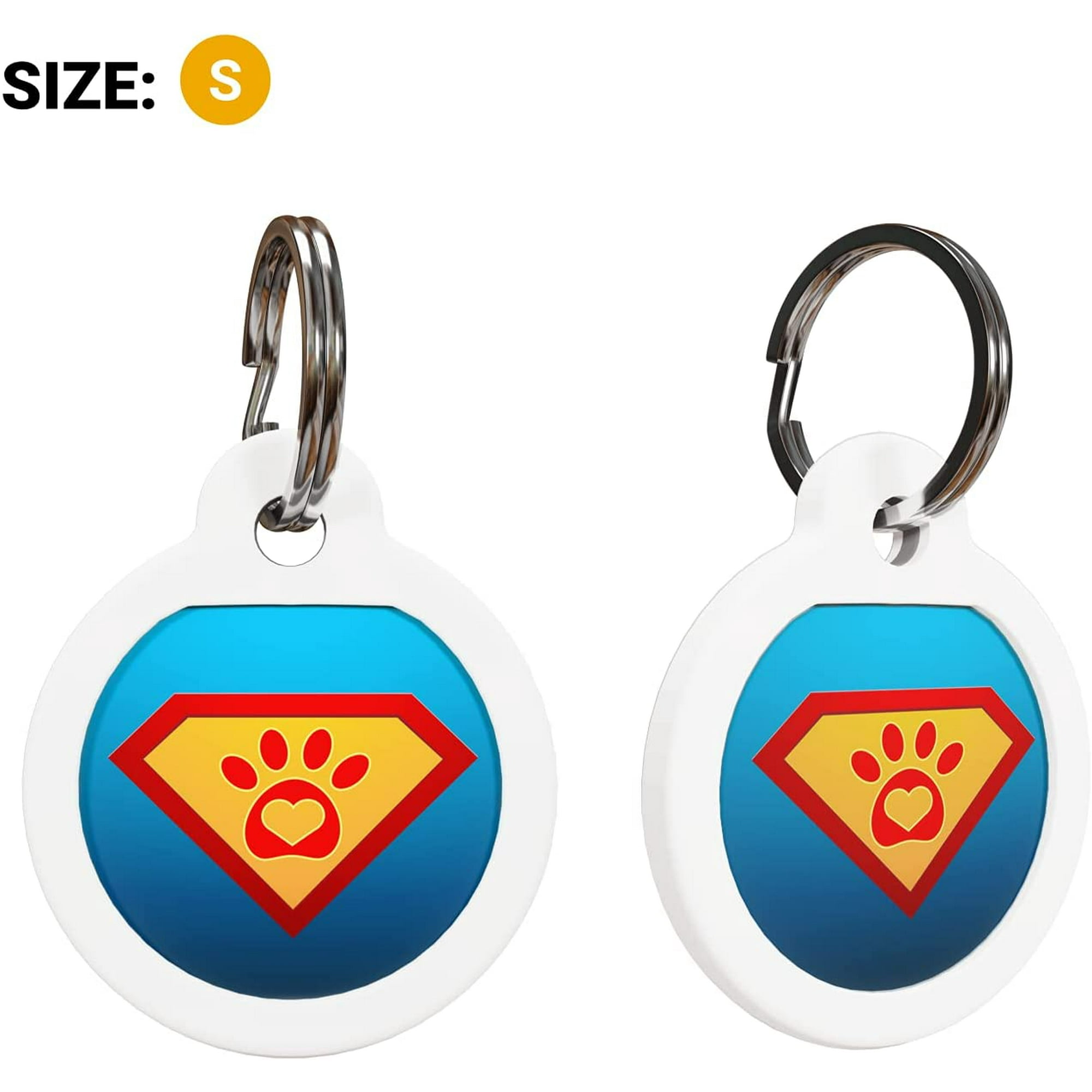 QR Dog Tags for dogs and Cats Small Dog Tag Cat Tag GPS Pet Id Tag Scannable QR Pet Tags for Location Cat Id Tag Dog