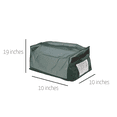 thumbnail image 2 of 19" X 10" X 10" Soft Clear  (Mesh Panel )  Storage Box- 1 Count - Basic LTD, 2 of 2