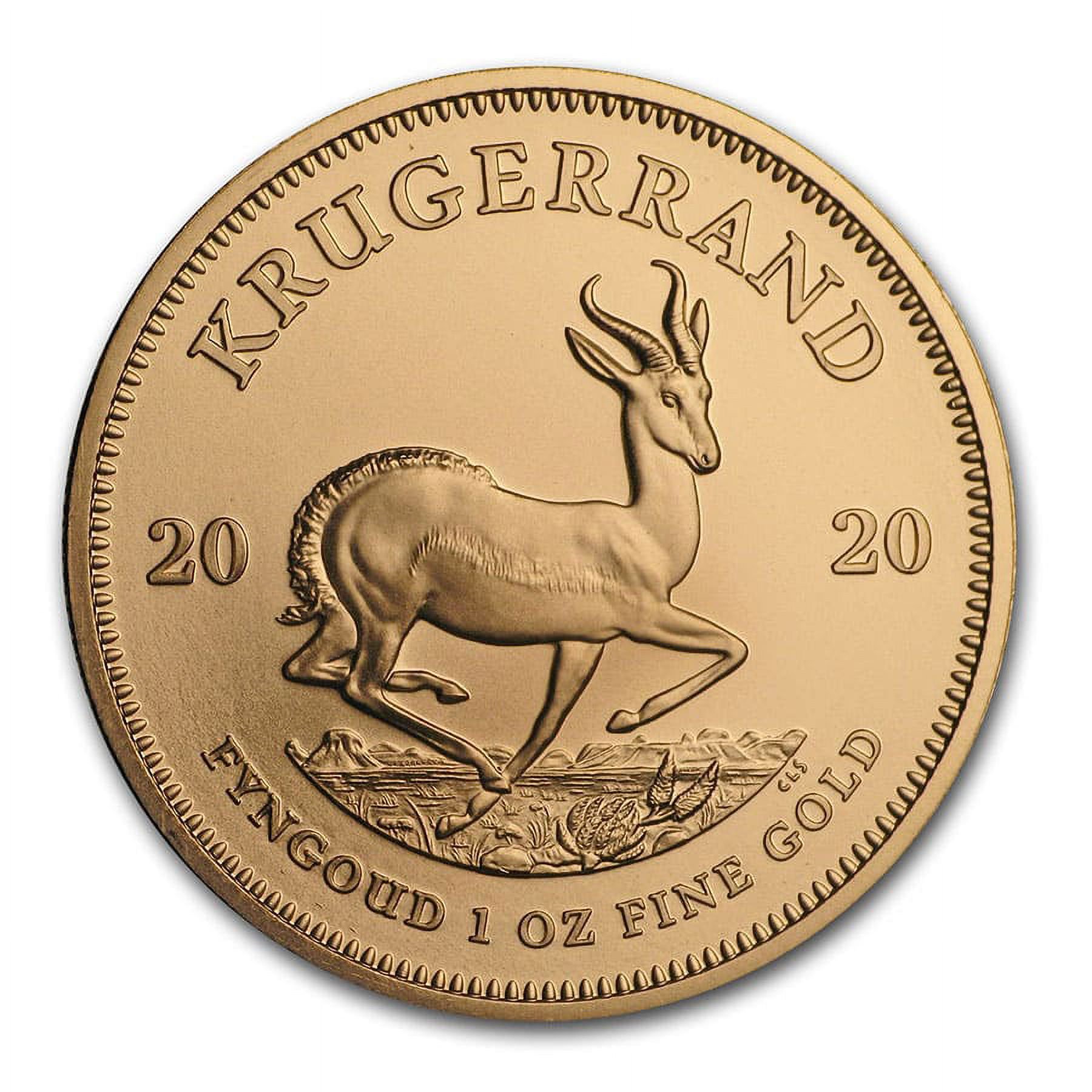 2020 South Africa 1 oz Gold Krugerrand BU