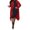 Red, variant on Vedolay Anoraks for Women 2023 Plus Size Raincoat Rain Jacket Windbreaker with Hooded Yellow,S