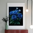 thumbnail image 2 of Diamond Art Kits for Adults - 5d Blue Roses Dewy Sparkling Blooms Diamond Painting for Adults, Diamond Art for Adults Beginners, Diamond Painting Kits for Adults for Home Wall Decor, 2 of 7