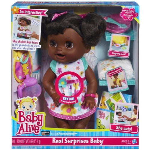 Baby Alive Real Surprises Baby Doll - Walmart.com