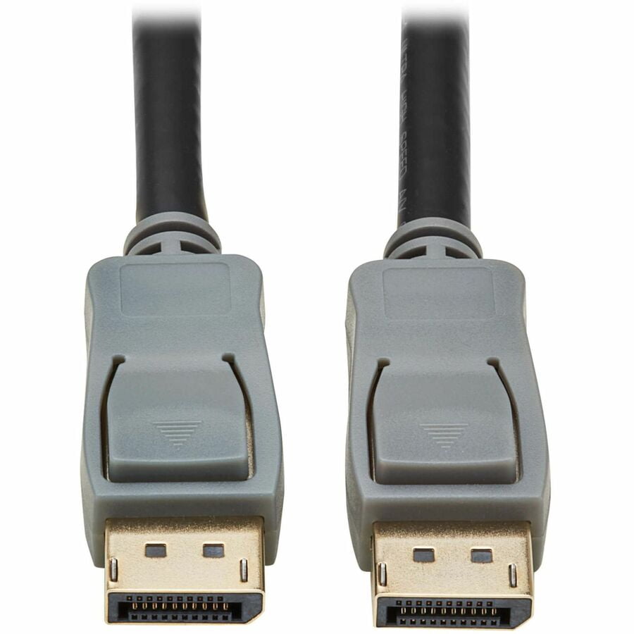 Eaton Tripp Lite Series DisplayPort Cable with Latching Connectors (M/M), 4K 60 Hz, HBR2, 4:4:4, HDCP 2.2, 50 ft. (15.2 m), Black