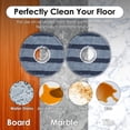 thumbnail image 3 of (4 Pack) C20 Omni Mop Pads Compatible with Eufy C20 Omni Robot Vacuum Cleaner, Washable Mop Cloth Accessories Kit, Mop Pad Refill, Replacement Parts Vacuum Pads, 3 of 7