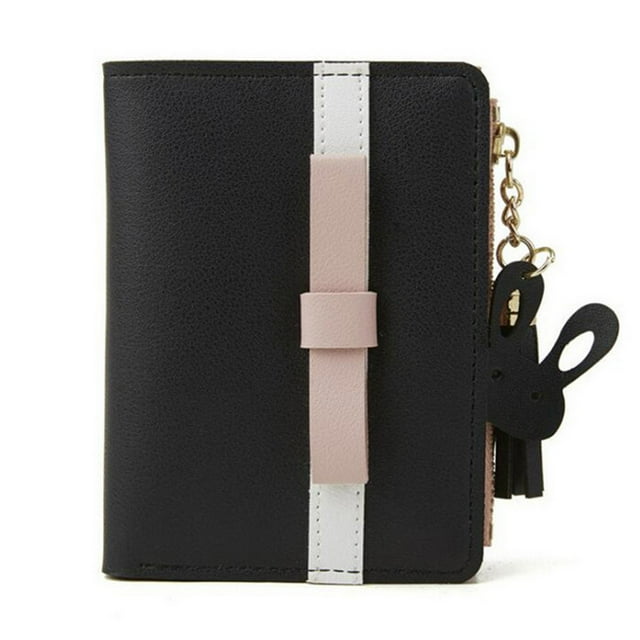 TopLLC Women's Wallets Ladies Color Matching Candy Color Wallet Short Student Purse Zipper Card Package Women Wallet