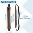 thumbnail image 2 of 2Pcs Stylus Holder for Tablet, Universal Pen Sleeve Retractable Stylus Holder, Brown, 2 of 6