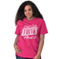 thumbnail image 5 of Dont Even Think About It Attitude Women Plus Size Graphic Tee Tees Brisco Brands 5X, 5 of 6