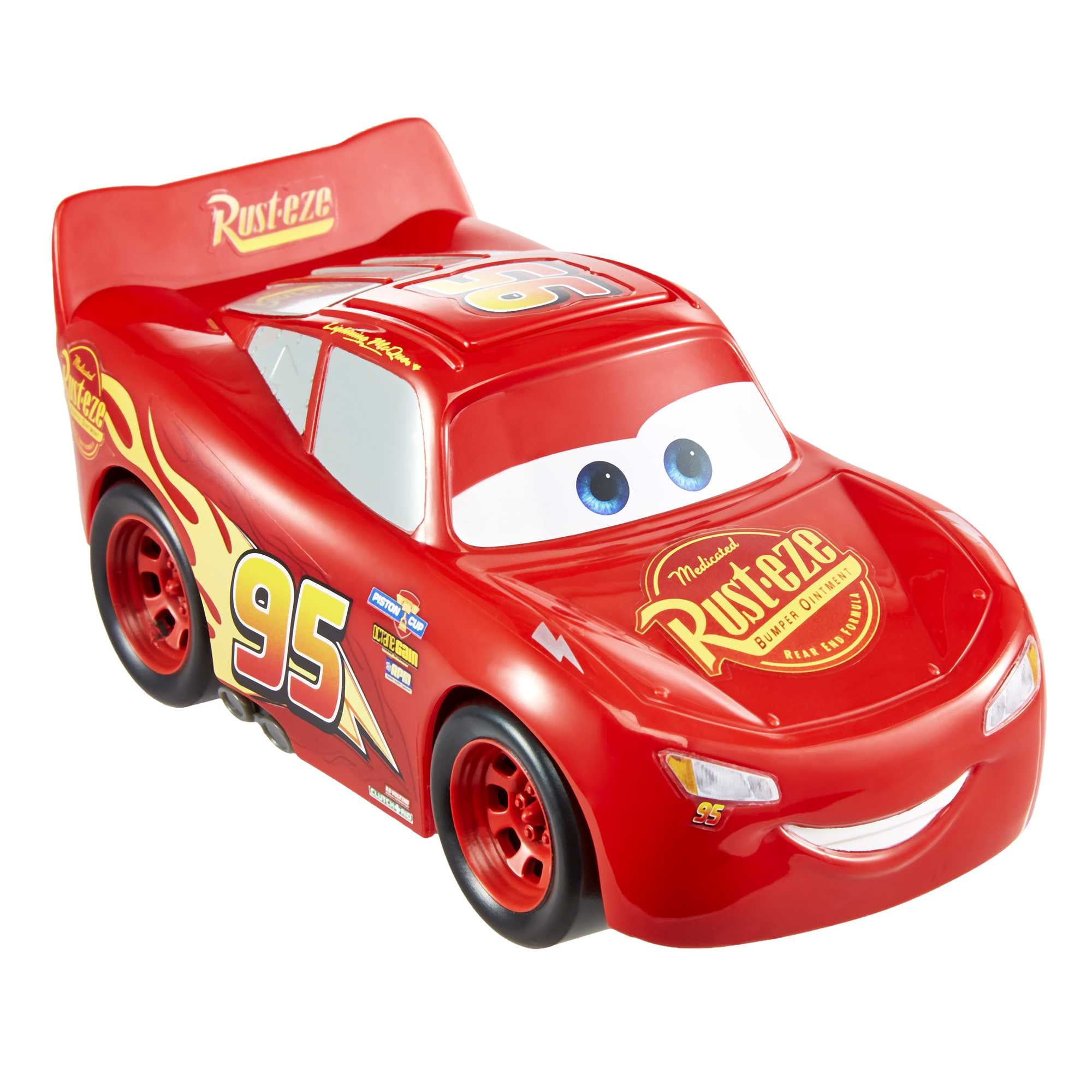 Disney Pixar Cars Track Talkers Lightning McQueen Vehicle, 5.5 inch Talking Toy Car Collectible  (图3)