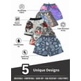 thumbnail image 3 of 5pcs Athletic Shorts, Quick-Dry Knit Polyester, Solid Color, Loose Fit with Elastic Waist And Drawstring, Pockets, Sports Running Training Shorts, Shorts, Perfect for Outdoor,, 3 of 5