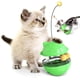 thumbnail image 1 of Palo de gato divertido con vaso de bola con fugas para mascotas - gato de la suerte verde Ormromra 2034920-3, 1 of 9