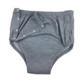 thumbnail image 3 of Drezz Culotte de Protection contre L'Incontinence, Bouton-Pression Latéral, Culotte de Protection contre l'Incontinence, Ajustable, Réutilisable, Imperméable, Lavable, sous-Vêtements Élastiques, Culottes de Protection Anti-Fuites, Réutilisable, Lavable, Matériau en Tissu L, 3 of 8