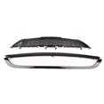 thumbnail image 2 of JUEGO DE REJILLA DEL PARACHOQUES DELANTERO, Fit Direct UV Resistente a la Altura Frontal de la Altura Delantera Black 3pcs ABS PP Prespresión por por machera para R55 R56 R57, 2 of 7