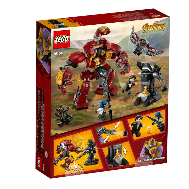 LEGO Marvel Super Heroes Avengers Infinity War The Hulkbuster Smash Up 76104