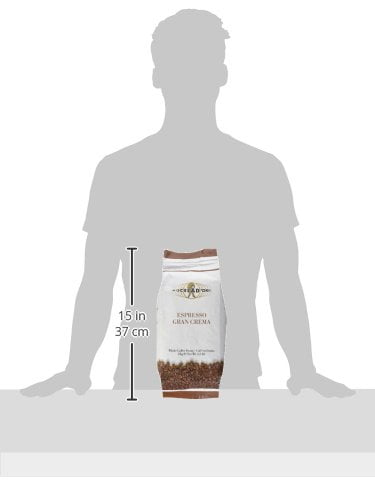 Miscela D'Oro Gran Crema Espresso Whole Bean Coffee, Medium Roast, 35.2 Oz