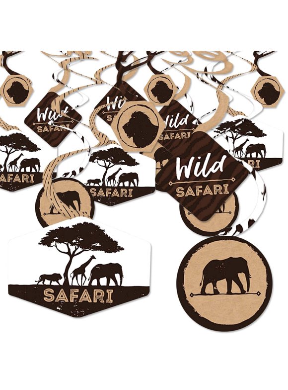 Jungle Party Tableware in Jungle Safari Party Supplies