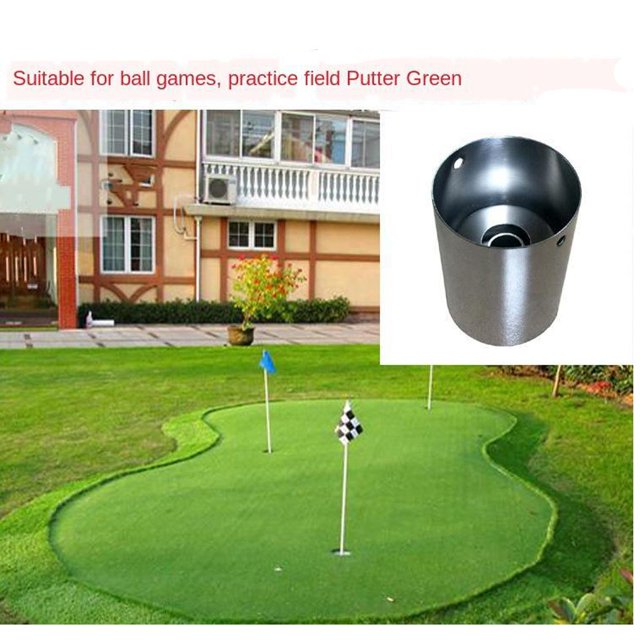Taza de Golf Shamjiam Durable Putt Agujero Anti Bandera 27 mm