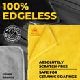 thumbnail image 6 of Professional Microfiber Towels for Cars – 6 Pack – [12 in x 12 in] – Scratch-Free – Reusable Edgeless Car Wash Towel, 6 of 8