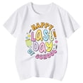 thumbnail image 4 of PMVFHDE T-Shirt Fille Imprimé Col Rond Manches Courtes pour Garçons et Filles Blanc, 3-4 Ans, 4 of 4