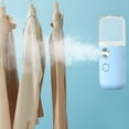thumbnail image 3 of EXLEAF 2026 New Mini Travel Steamer Cordless Usb Charging 30Ml Water Tank Rapid Heating 1 Hour Handheld Garment Steamer Blue Hand Steamer, 3 of 7