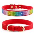 thumbnail image 1 of Pet Collar Rhinestone Adjustable Bling Dog Neck Choker Cat Collar for Cats Dogs, 1 of 6