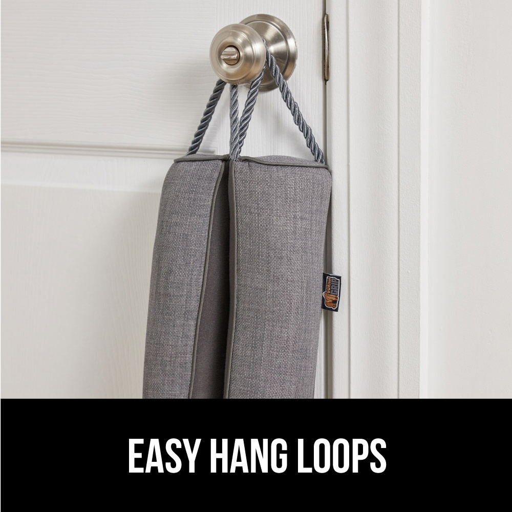 Gorilla Grip Door Draft Stopper 32 Inch, Gray photo 7