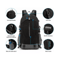thumbnail image 2 of Mochila Impermeable 50l Negro, 2 of 3