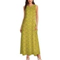 thumbnail image 2 of Yellow Brick Road Long Dress dresses summer party dress women elegant luxury Dress, 2 of 6
