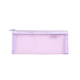 thumbnail image 2 of Estuche de malla transparente para lápices | Bolsa de nailon transparente para bolígrafos para estudiantes | Organizador de papelería ligero con cremallera para la escuela, la oficina y los viajes, 2 of 6