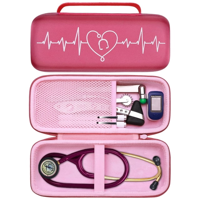 Estuche de estetoscopio LTGEM para 3M Littmann Cardiology III, II, IV