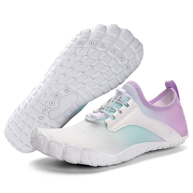 Zapatos Agua Descalzo Playa Secado Rápido Antideslizante para Hombre Mujer (36 ) Morado
