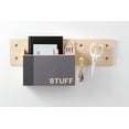 thumbnail image 2 of Darice Wooden Pegboard Container, 8.75 x 5.5 inches, 3 Pieces, 2 of 3