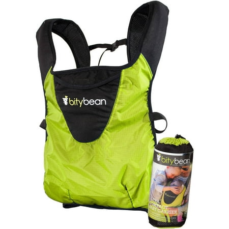 BityBean UltraCompact Baby Carrier, Lime Green
