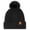 Black(Womens Hats), variant on GUACER Beanies for Women Winter Ultra Soft Pom Pom Thermal Fleece Cozy Knit Snow Ski Hats for Casual Outdoor