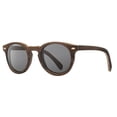 thumbnail image 1 of Shwood Florence Polarized Wood Keyhole Sunglasses Walnut/Oak Frame Grey Polarized Lenses, 1 of 2