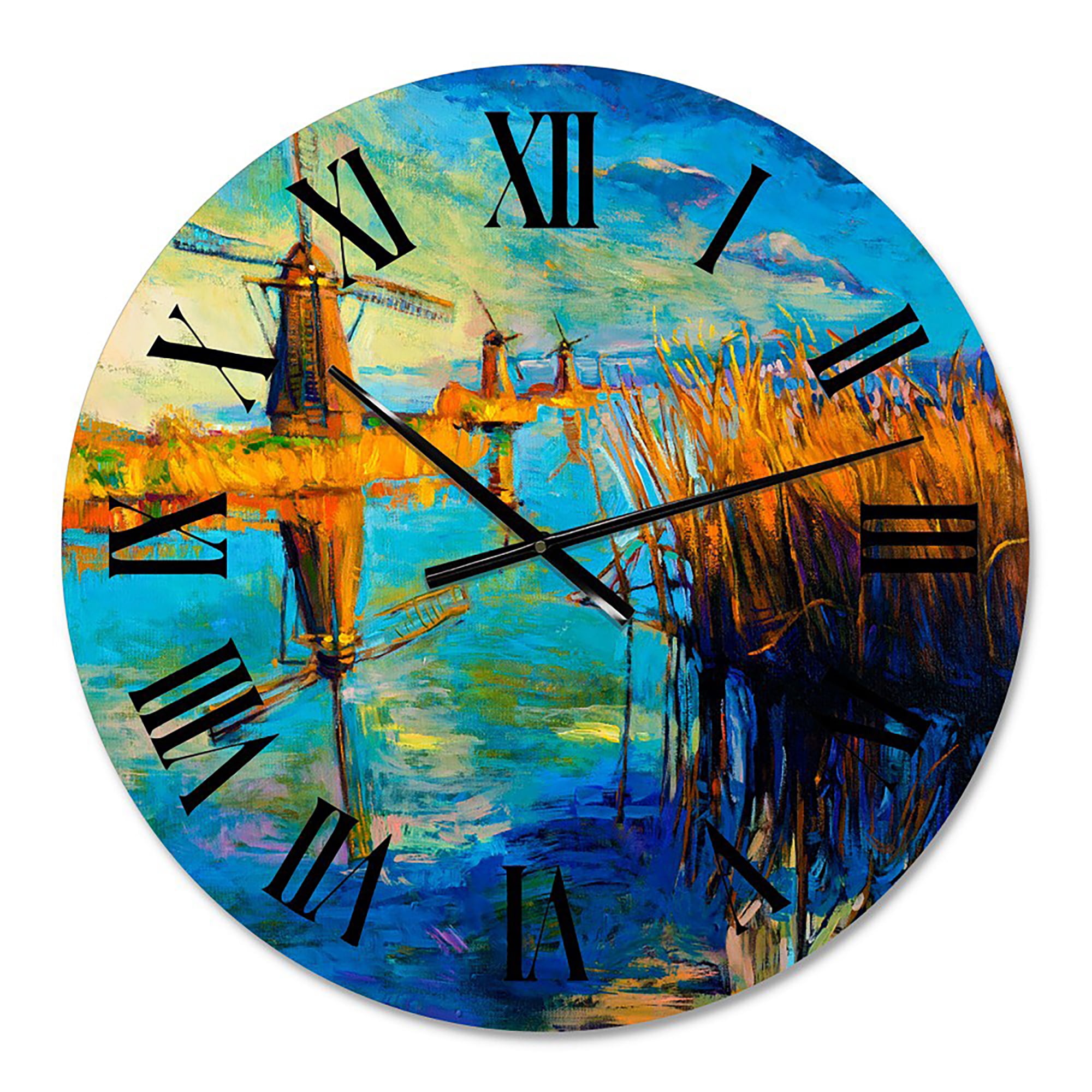 Designart 1 in Coastal Wall Clock