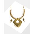 thumbnail image 1 of Antique Golden Loop Jewellery Set, 1 of 4