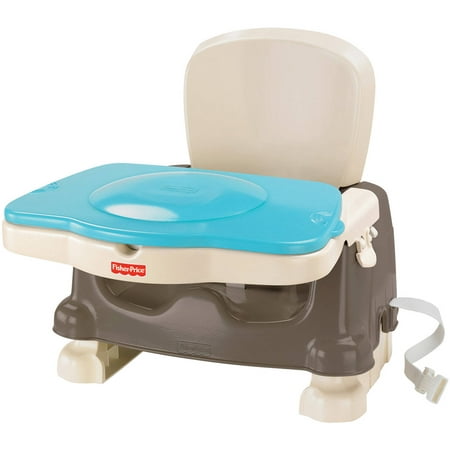 Fisher Price Healthy Care Deluxe Booster Seat Brown Walmart Com