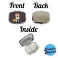 thumbnail image 3 of Shiba Inu Dog Sitting Small Travel Handbag Pill Box Case, 3 of 6