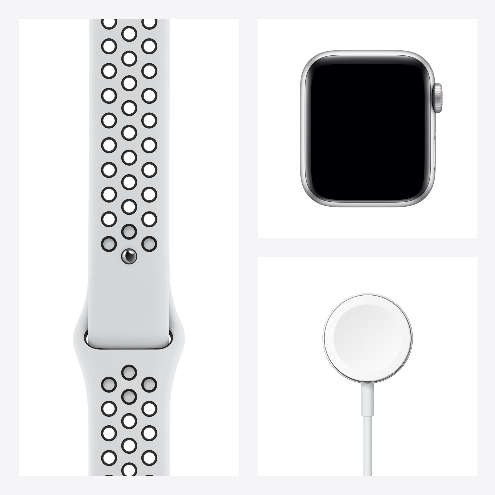 Apple Watch Nike SE GPS + Cellular, 40mm Silver Aluminum