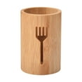 thumbnail image 1 of Organizador de cubiertos de bambú, soporte para utensilios, contenedor de almacenamiento, soporte para cubiertos, 1 of 9