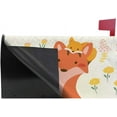 thumbnail image 3 of Coolnut Mailbox Covers, Magnetic Standard Size Mother's Day Foxes Seasonal Mail Wraps for Home Outdoor Decor, 20.7"x18.03", 3 of 5