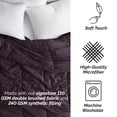 thumbnail image 6 of Southshore Fine Living, Inc. Full Size Comforter, Queen Bedding, Apartment Essentials, Purple, 6 of 9