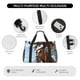 thumbnail image 4 of Disketp Christmas Horse Bolsa de Viaje Tipo Duffle, Bolso de Mano para Fin de Semana para Mujer, Bolsa de Gimnasio Ligera para Hombre, Esencial para Viajes, 4 of 7