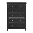thumbnail image 5 of Tcbosik 5 Drawer Dresser for Bedroom, Modern Chest of Drawer for Living Room, Hallway, Entryway, Black, 5 of 10